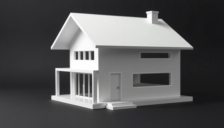 White metal house model representing safety and security on a dark background related to Castle Doctrine Jury Instructions.