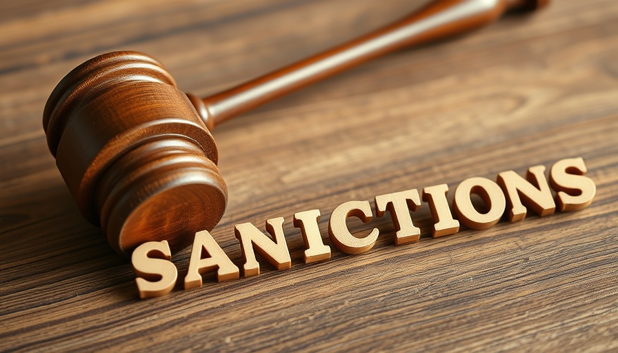 Judge's gavel with 'SANCTIONS' lettering symbolizes NJ Municipalities Sanctions Frivolous Lawsuits.