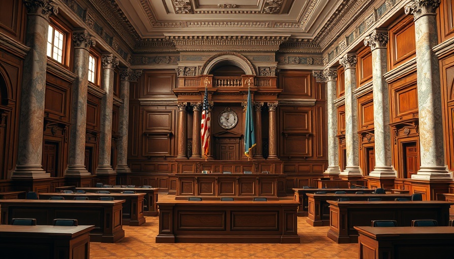 New Jersey Supreme Court OPRA Decision courtroom setting.