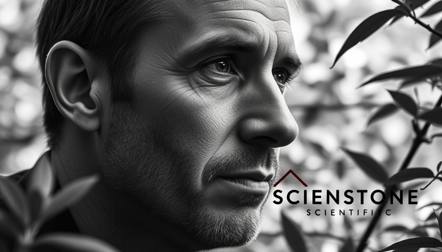 Milestone Scientific CEO Appointment: Thoughtful male portrait with logo.