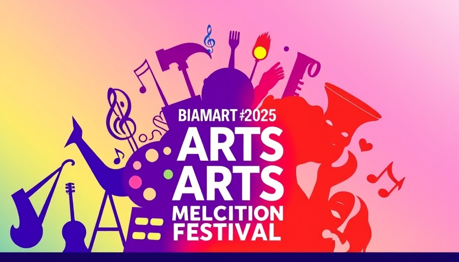 Hamilton Arts Festival Paterson 2025 vibrant poster with colorful symbols.