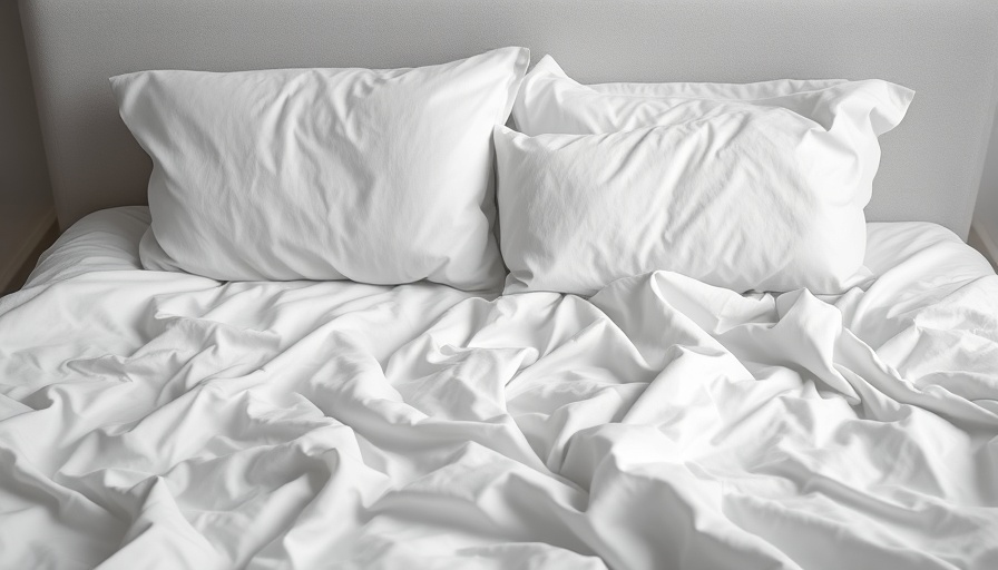 Hurkle-durkle trend in cozy, inviting unmade bed.