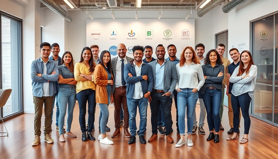 Group photo of Newark Creative Internship Program participants.