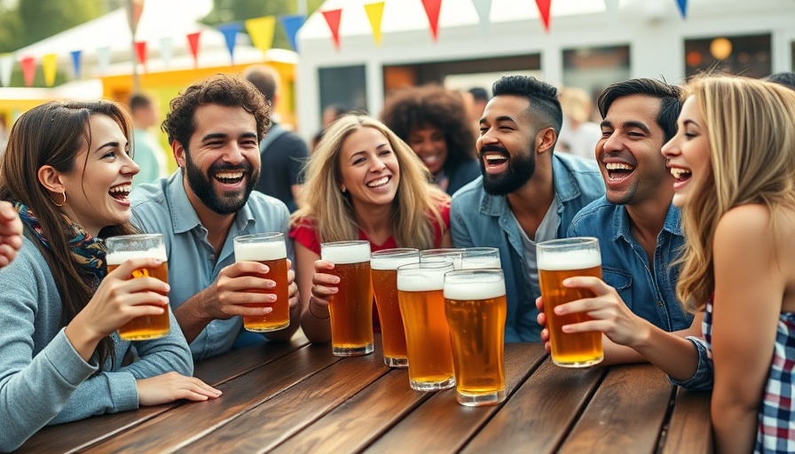 Friends enjoying New Jersey September Beer Events 2025 outdoors.