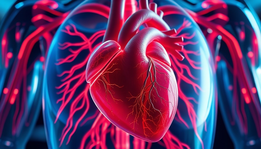 Vericiguat heart failure results visualized in detailed heart anatomy.