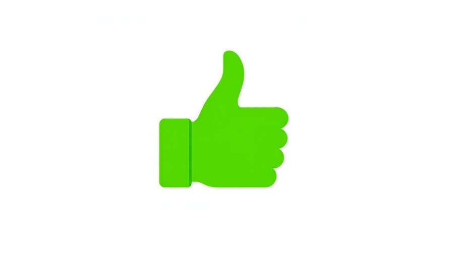 Thumbs-up icon, representing approval for buying and selling a home.