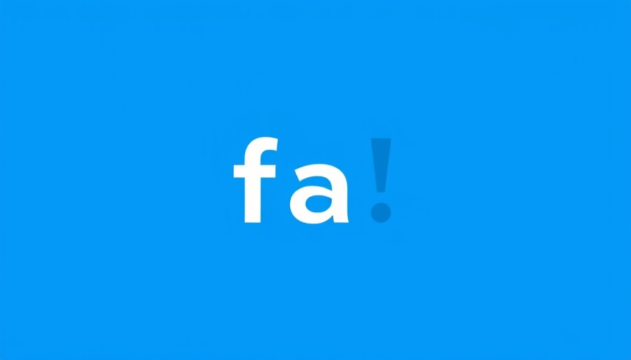 Minimalist logo with 'fa!' in blue, related to Amyotrophic Lateral Sclerosis autoimmune condition.