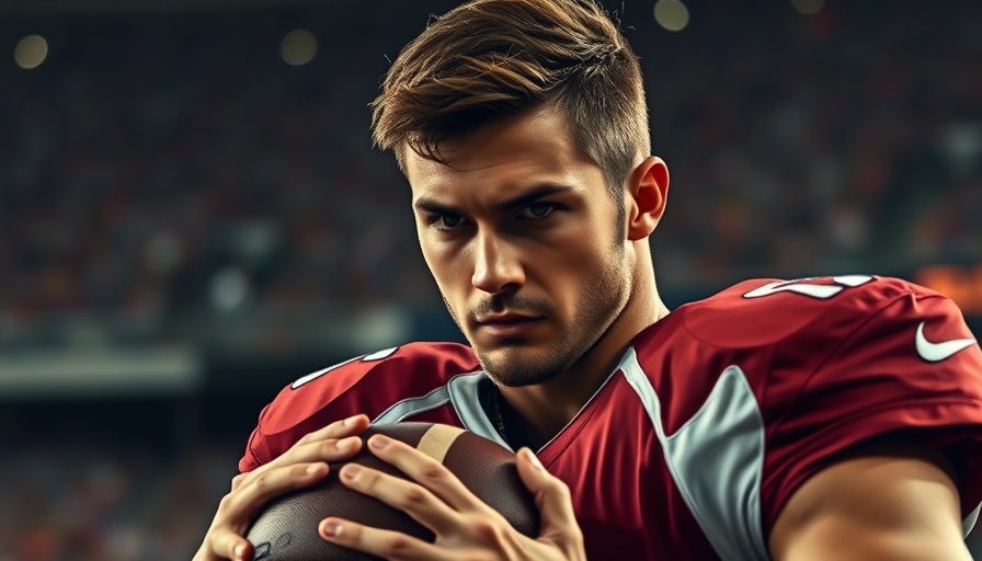 ASU football player in focus during a nighttime game, highlighting effort amidst ranking changes.