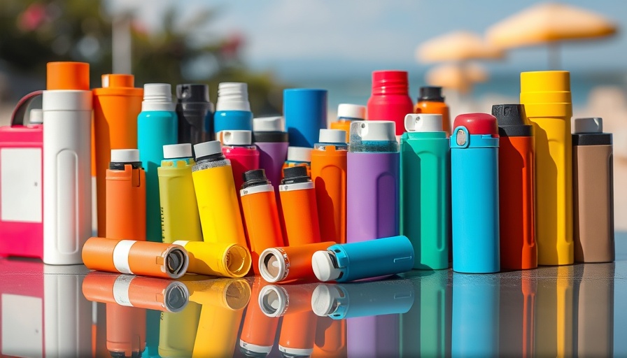 Diverse asthma inhalers displayed on a shiny surface.