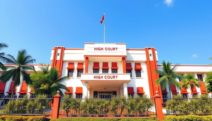 High Court of Kerala building, modern architecture, medical negligence.
