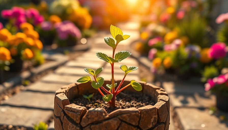 Boost your energy levels during menopause with vibrant plant growth.