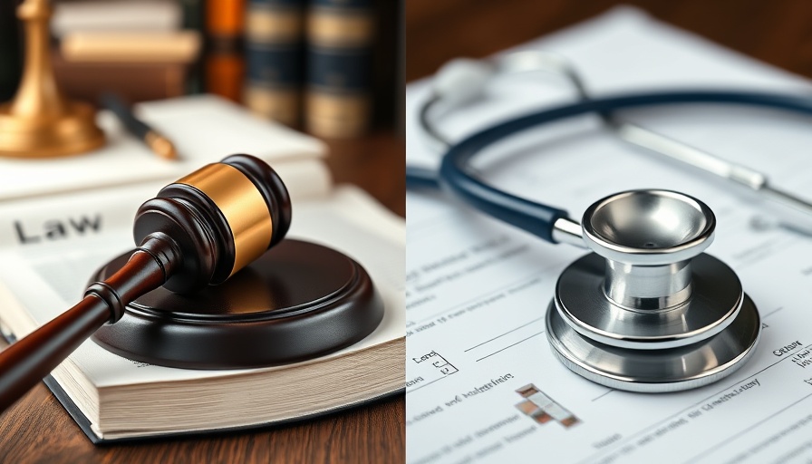 Right to Try vs Expanded Access concept with gavel and stethoscope.