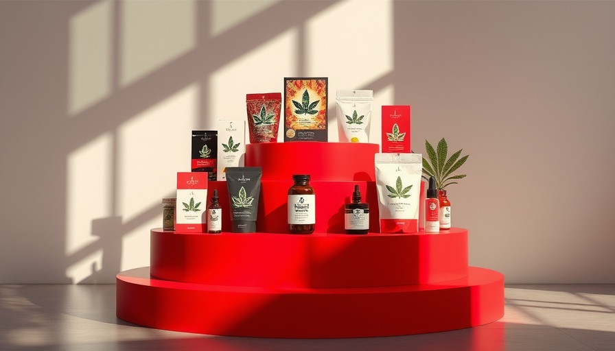 Diverse cannabinoid products displayed, focusing on role in sleep and energy.