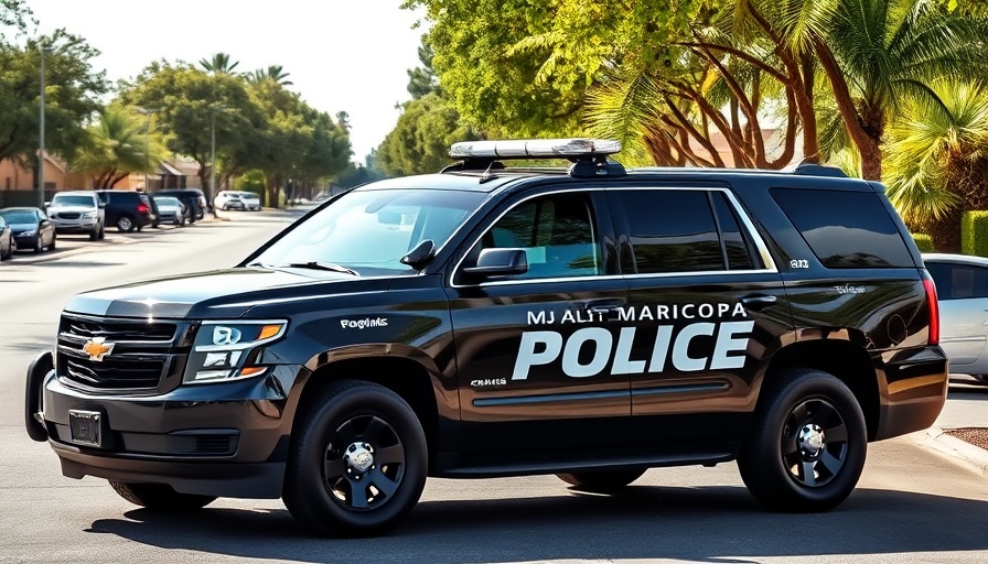 Sleek black Maricopa ghost K9 unit SUV in suburban setting.