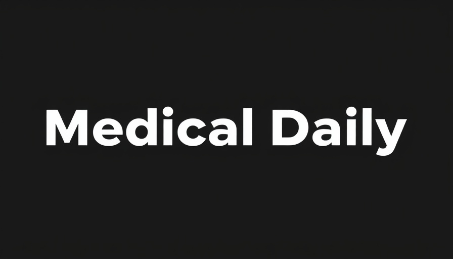 Medical Daily logo on a black background