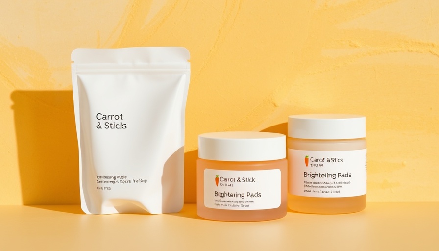 Skincare products for best at-home chemical peels from Carrot & Stick.