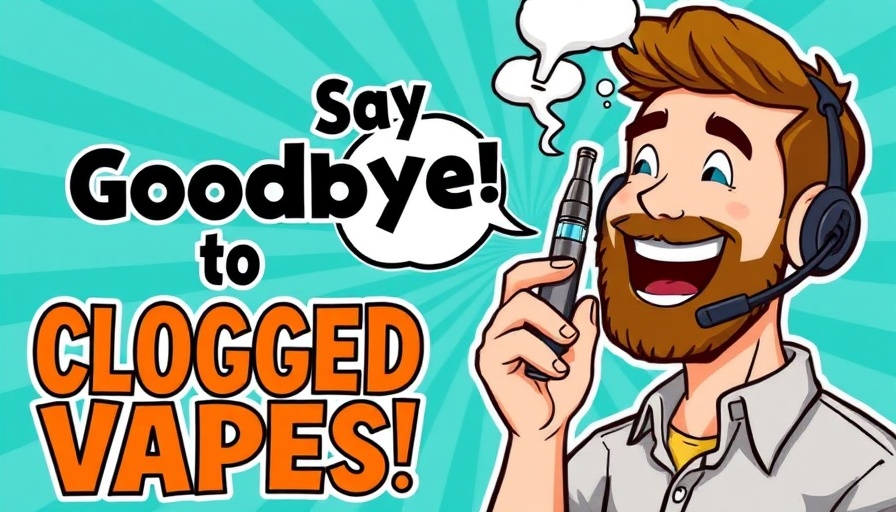 Podcast discussing solutions for clogged vapes.