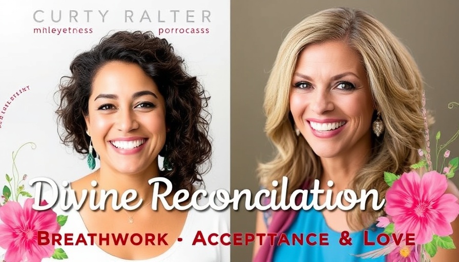 Podcast cover for 'Breathwork for Acceptance and Love' with host and guest smiling.