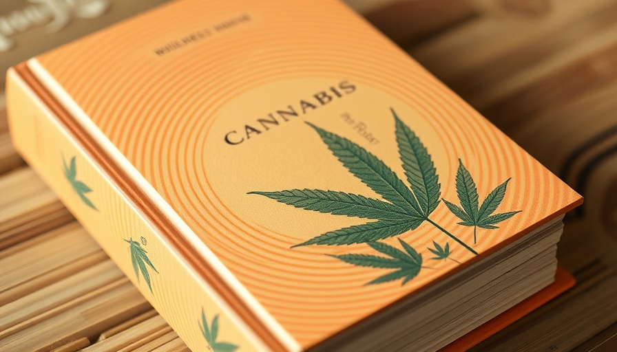 Vibrant retro book cover illustrating cannabis stigma transformation.