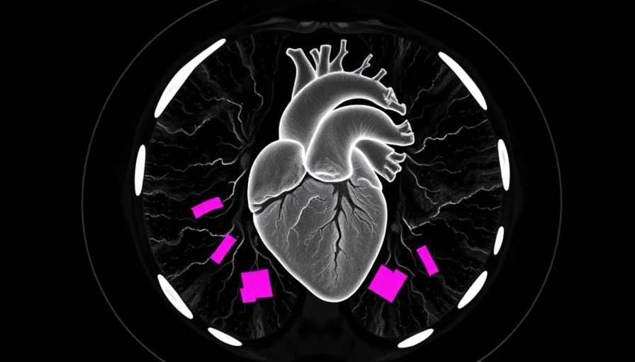 CT scan showing a heart with zero calcium score, heart health.