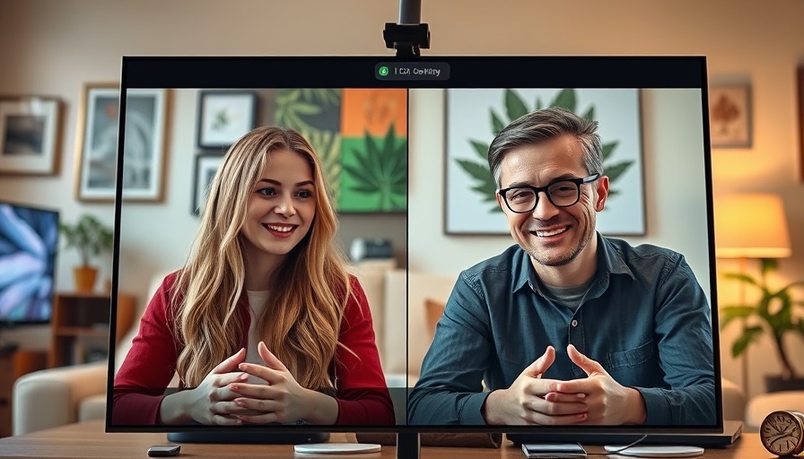 Virtual interview about California cannabis legalization challenges, featuring two experts.