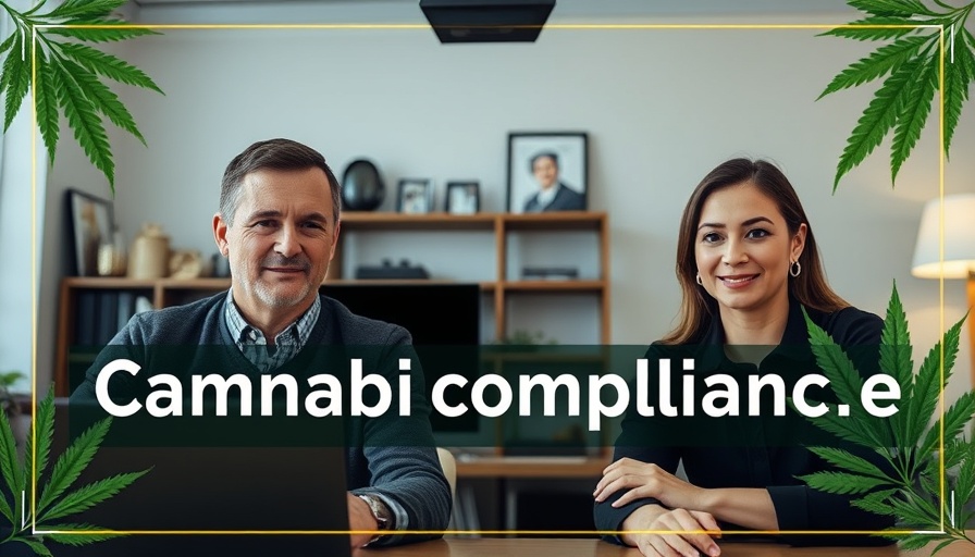Professionals discuss Cannabis Industry Compliance in virtual meeting.