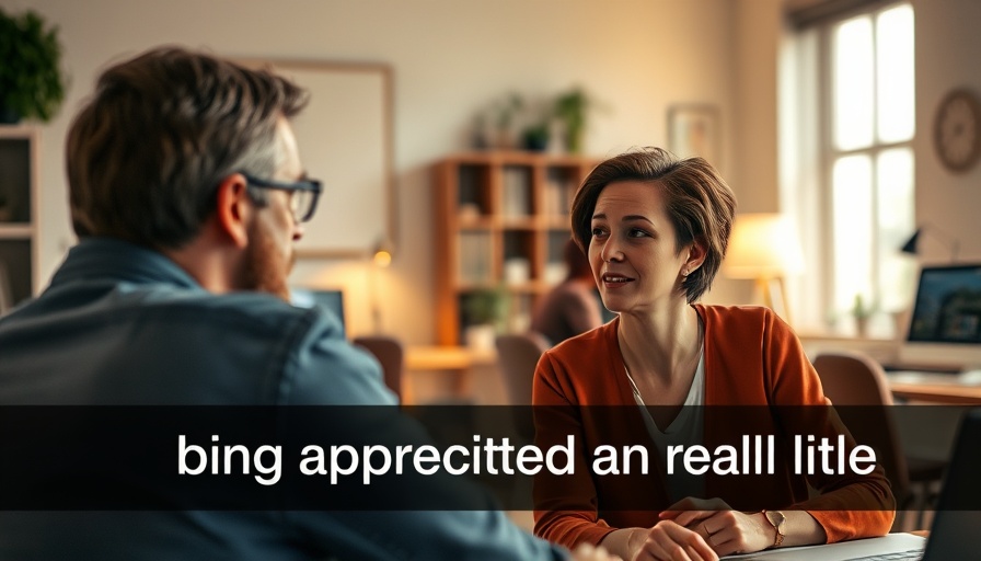 Video call conversation with a text overlay 'being appreciated', related to Cannabis Industry Compliance.