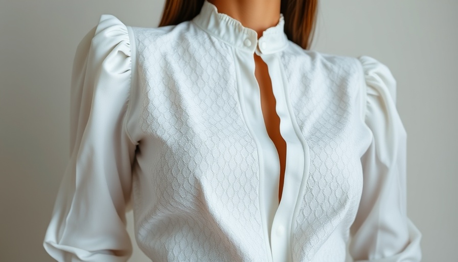Elegant white blouse in Phoenix lifestyle fashion tips.
