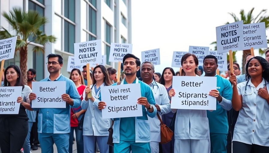 Bihar MBBS interns protest stipend hike outside Patna Medical College.