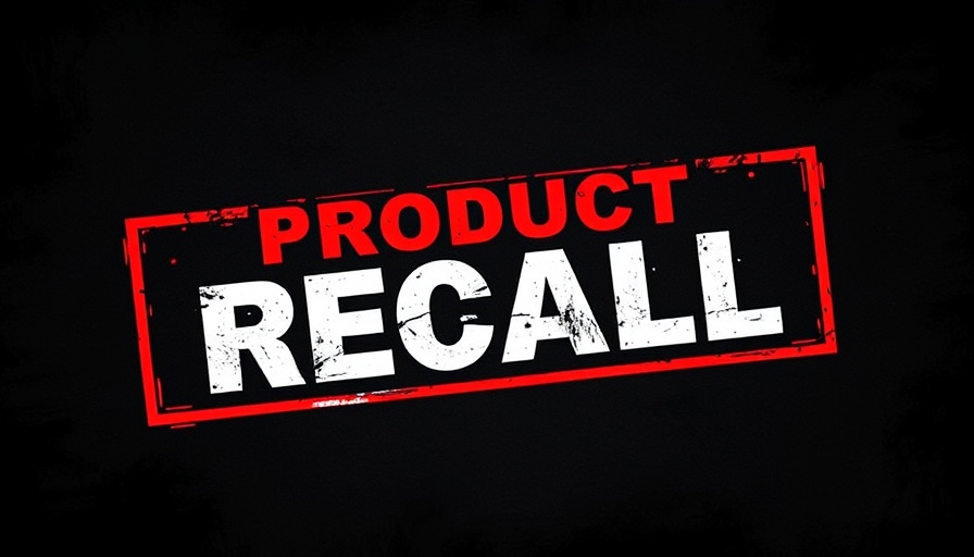 Grungy Product Recall warning image for contaminated marijuana vape cartridges