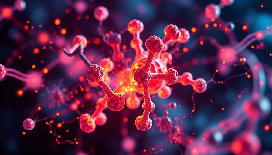 Abstract depiction of Cabozantinib in osteoporosis treatment, vibrant theme.