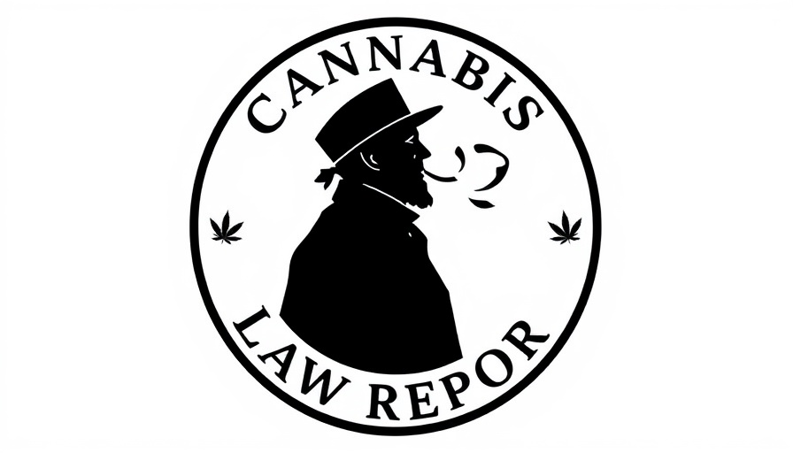 Cannabis Law Report logo featuring a silhouette of a smoking figure.