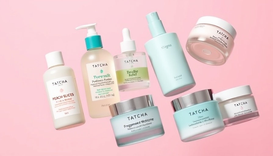 Assorted fragrance-free moisturizers on a pink background.