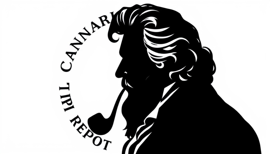Cannabis Law Report logo with historical figure silhouette.