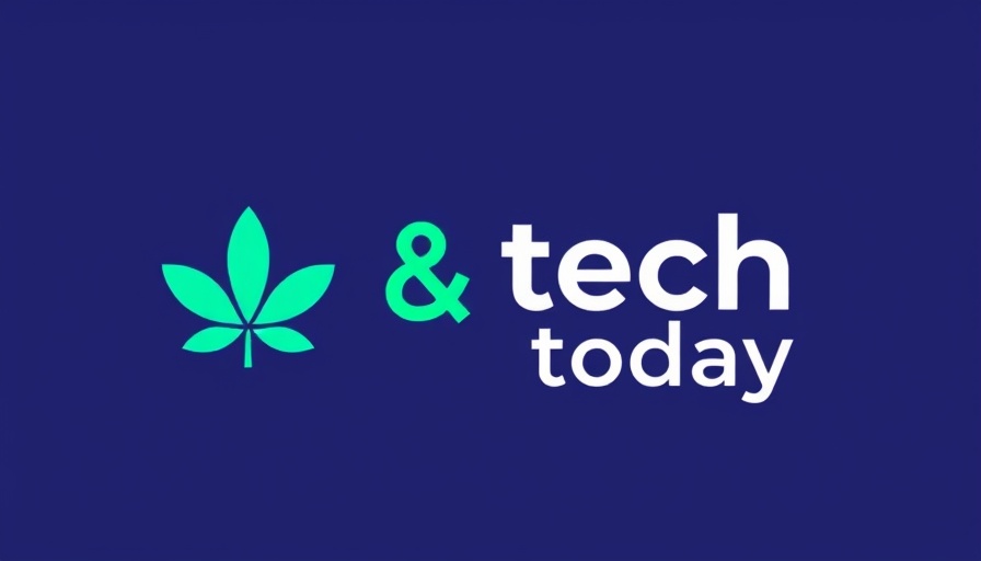 Modern logo design featuring the text 'cannabis & tech today'.