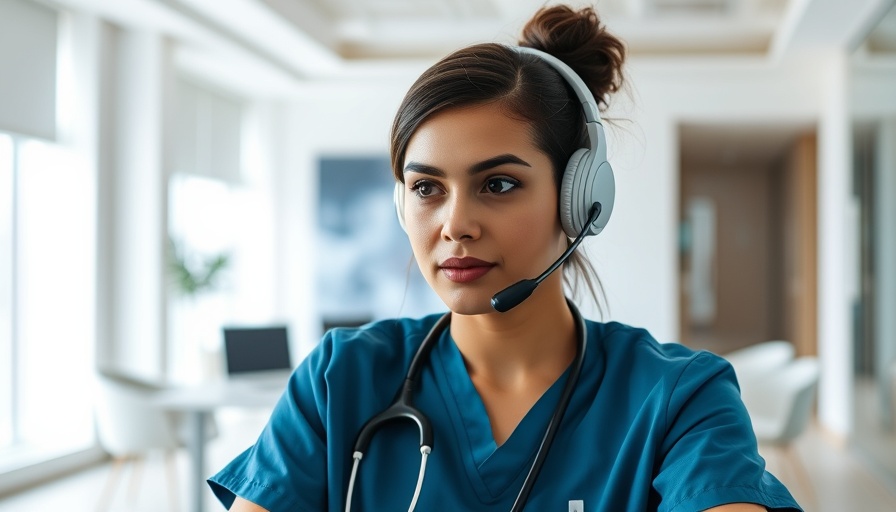 Professional teleconference on health exercise in a modern office.