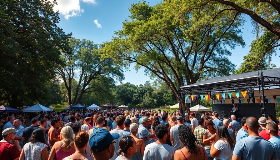 Vibrant September 2025 community events in Saskatoon park.