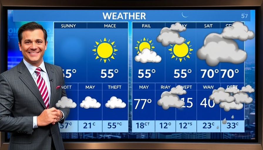 Metro Detroit Weather Warming Trend forecast with anchor.