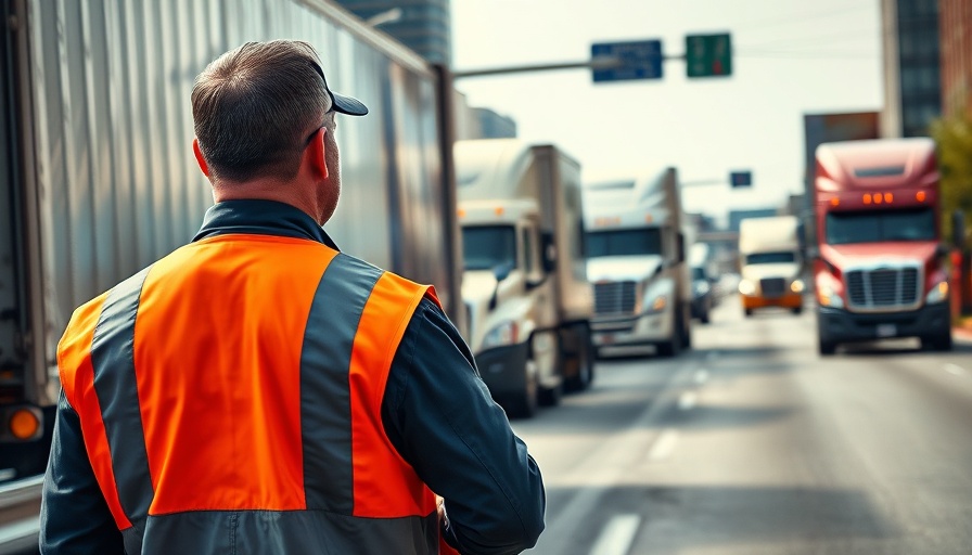 Traffic official addressing semitruck traffic concerns in southwest Detroit.