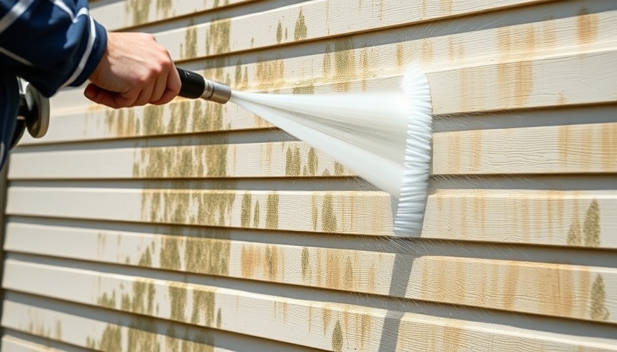 Pressure washing moldy siding for removal tips