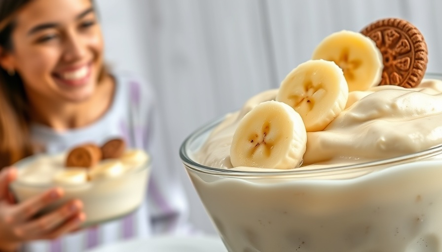 Best Banana Pudding Recipe with creamy layers and banana slices.