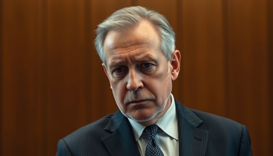 Kwame Kilpatrick with thoughtful expression in formal setting.