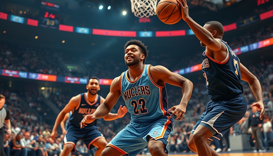 Knicks player in action against Pistons during a close game.