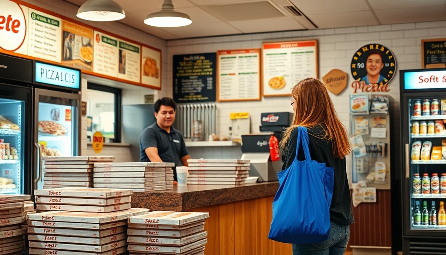 Royal Oak pizza shop interaction related to parking changes.