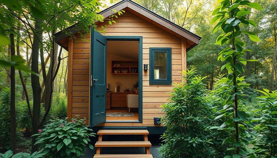Charming modern tiny home with interior view, Tiny Homes vs Traditional Homes.