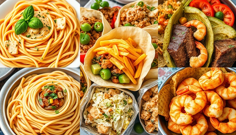 Tasty weekly meal plan collage for August 25, 2025, featuring various dishes.