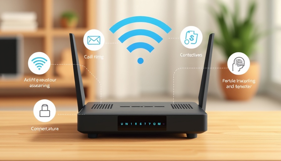Infographic on Wi-Fi router issues affecting slow speeds.