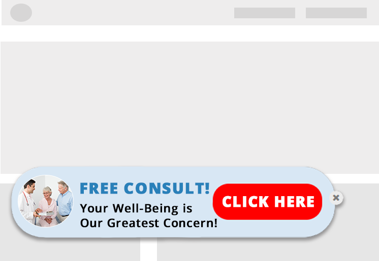 MEDICAL SERVICES special offer popup on social post article