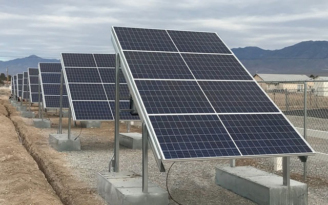 solar array installation by solar energy company gvs design build