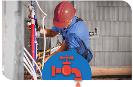 houser's service technician performing plumbing repair in iowa